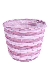 Cesta porta vaso - Tall Woodpc Basket rosso