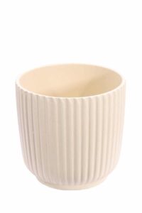 Striped Vase Beige v25 egarden.store online