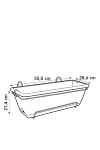 Cassetta Barcelona Allin - Varie Colorazioni - Elho