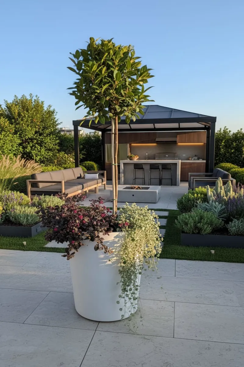 Alloro-Loropetalum-Dichondra Giardino Millennium h53 online